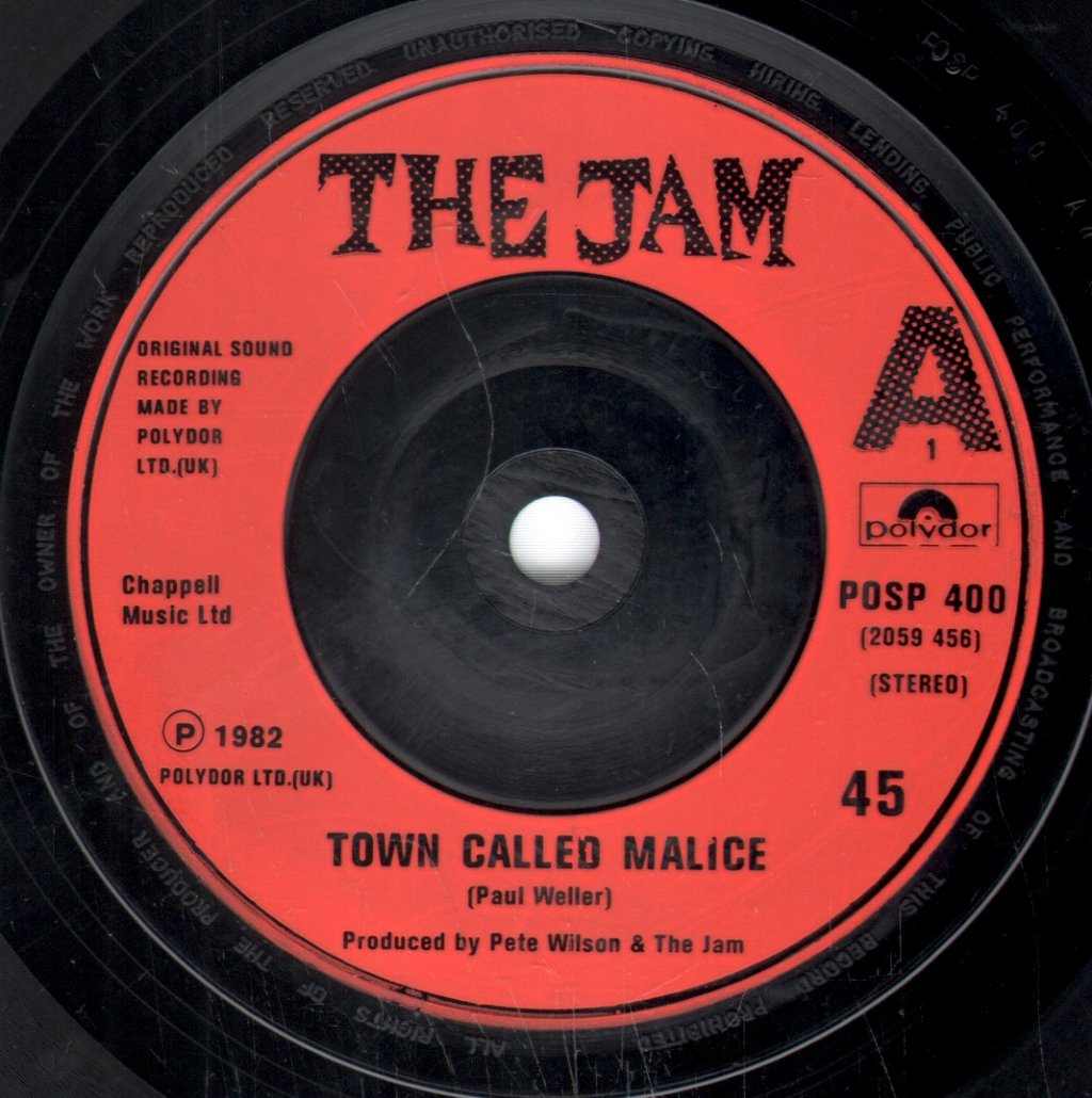 Jam - Town Called Malice - 7 Inch