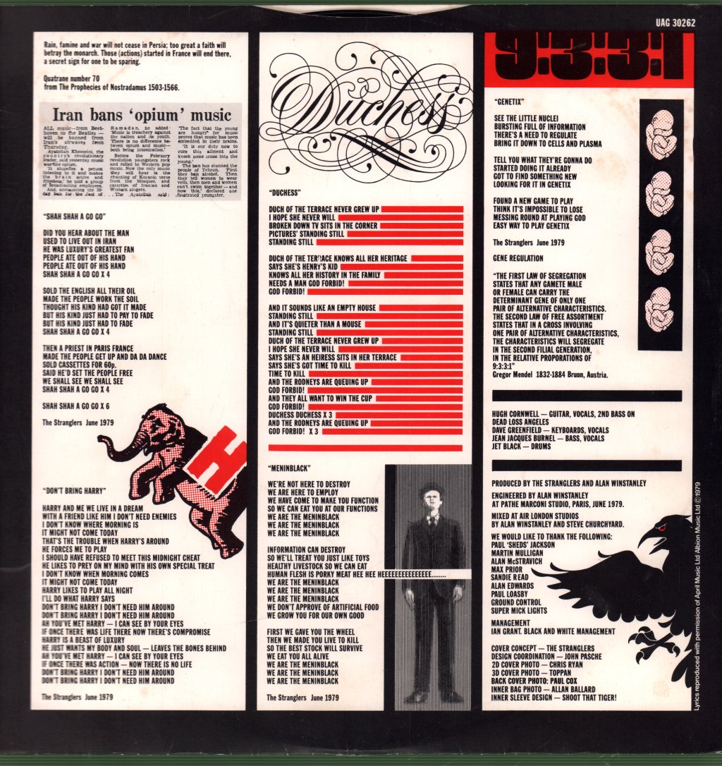 Stranglers - Raven - Lp