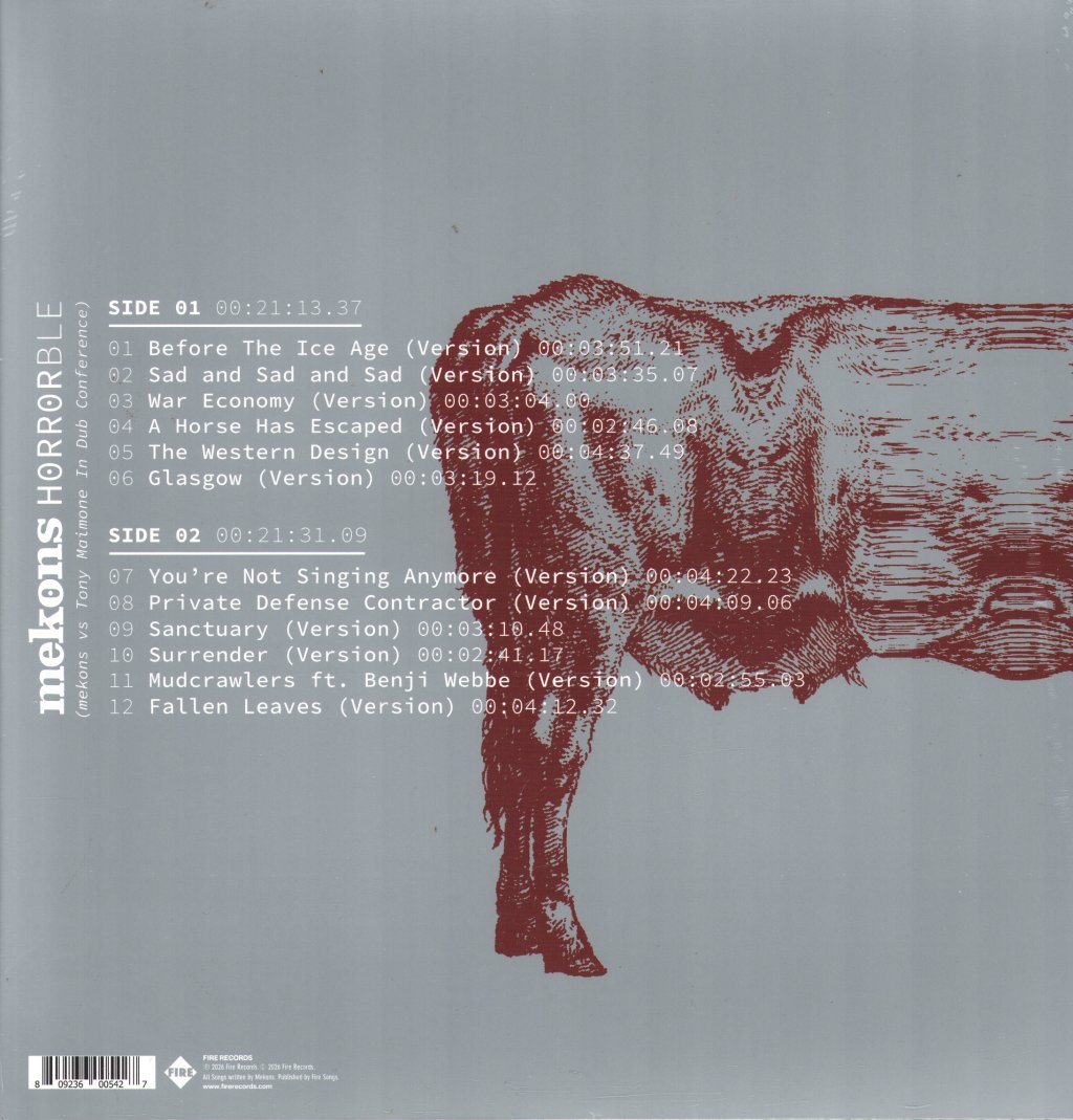 Mekons - Horrorble (Mekons vs Tony Maimone In Dub Conference) - Lp
