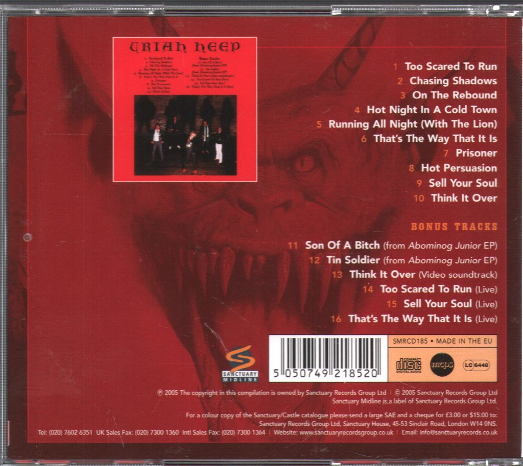 Uriah Heep - Abominog - Cd