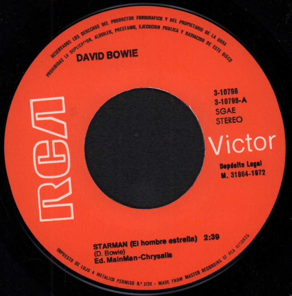 David Bowie - Starman - 7 Inch
