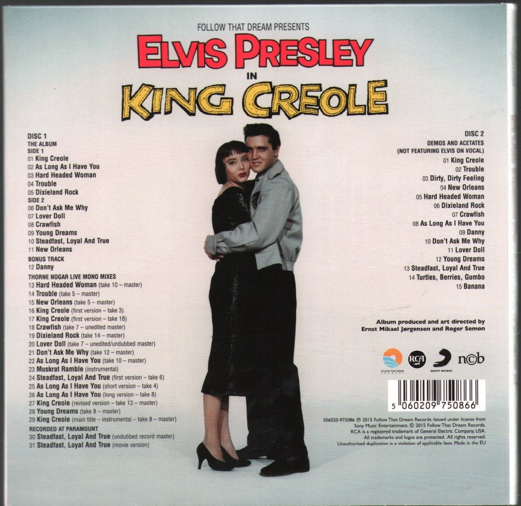 Elvis Presley - King Creole - Cd Set