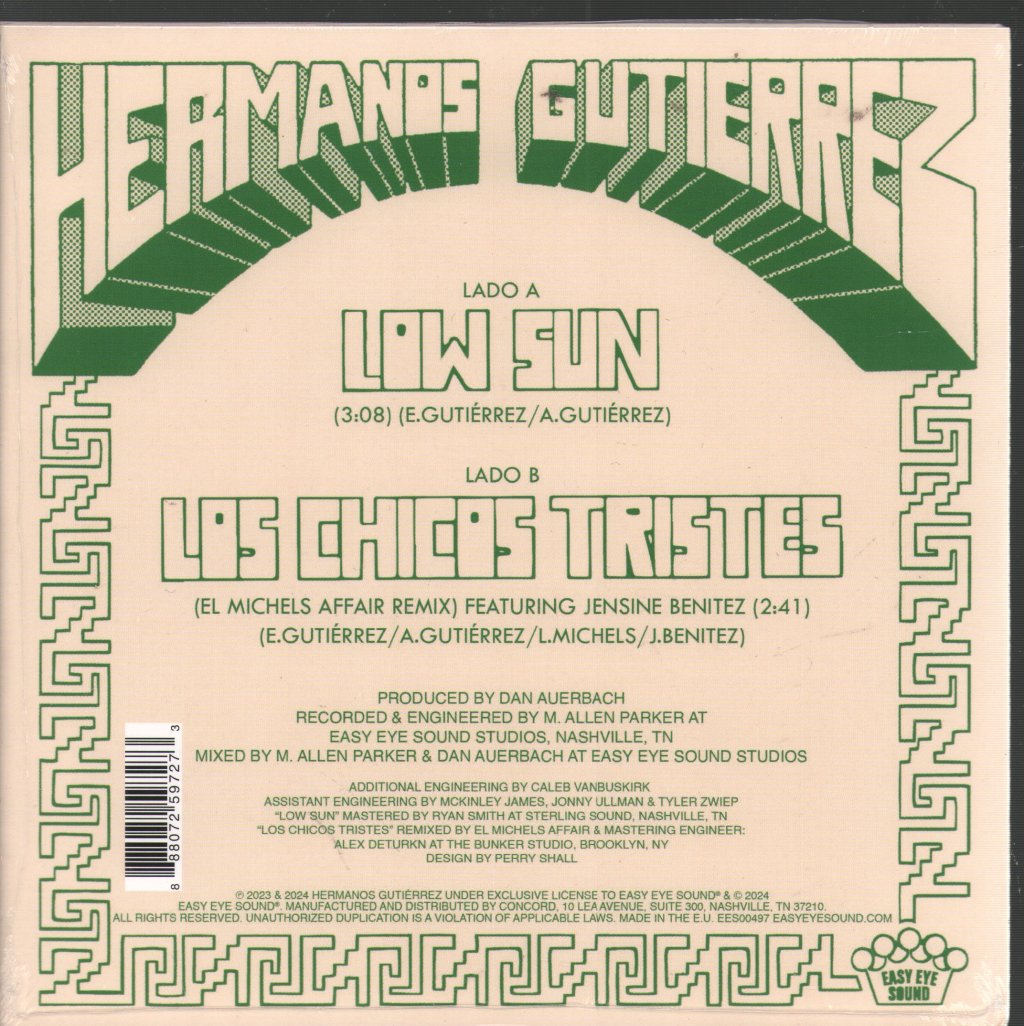 Hermanos Gutiérrez - Low Sun - 7 Inch