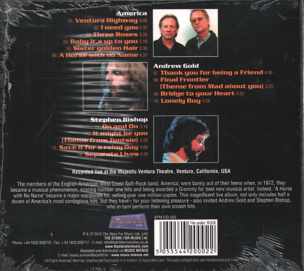 America - Ventura Highway - Cd