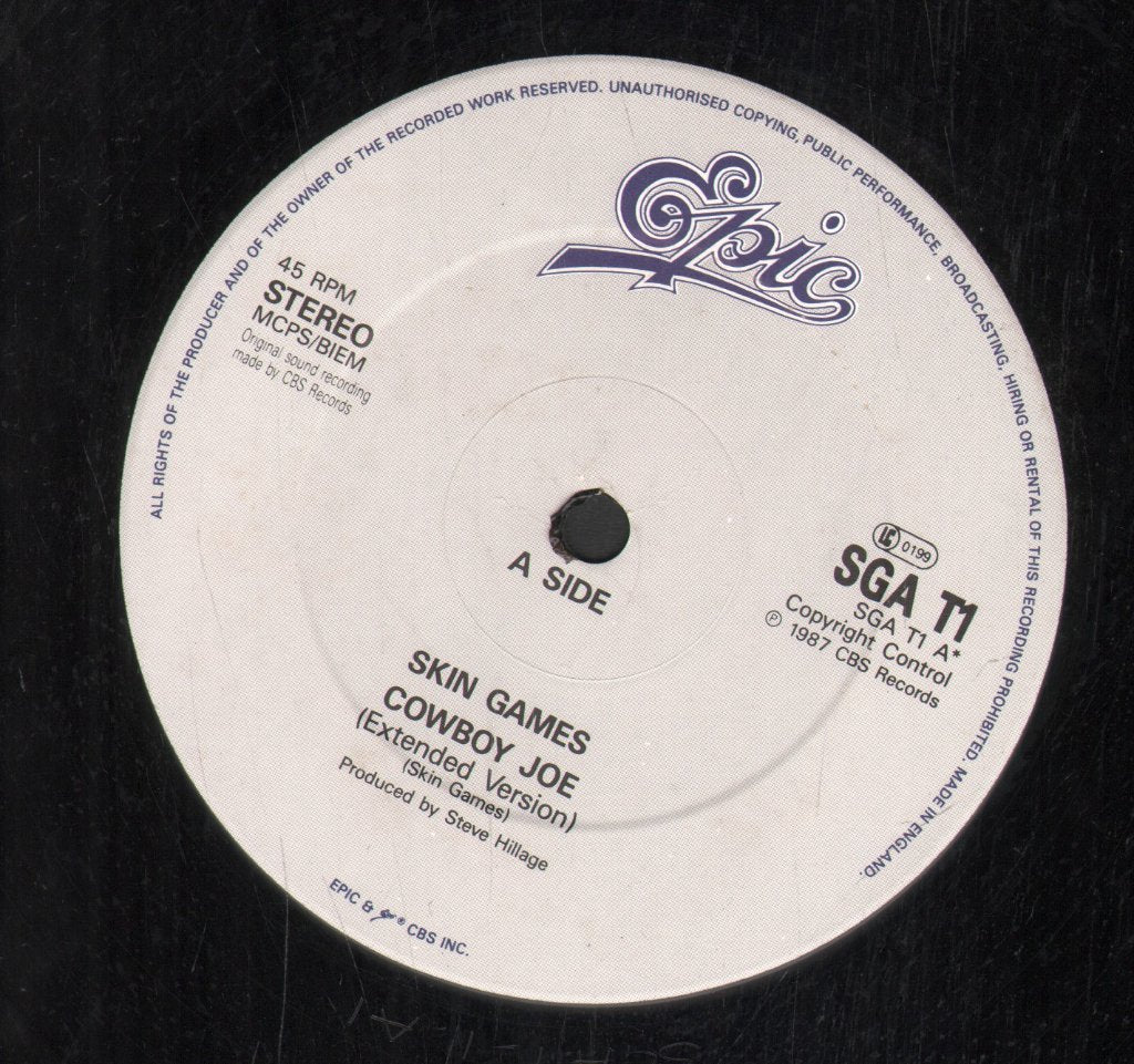 Skin Games - Cowboy Joe - 12 Inch
