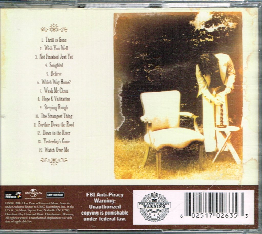 Bernard Fanning - Tea & Sympathy - Cd