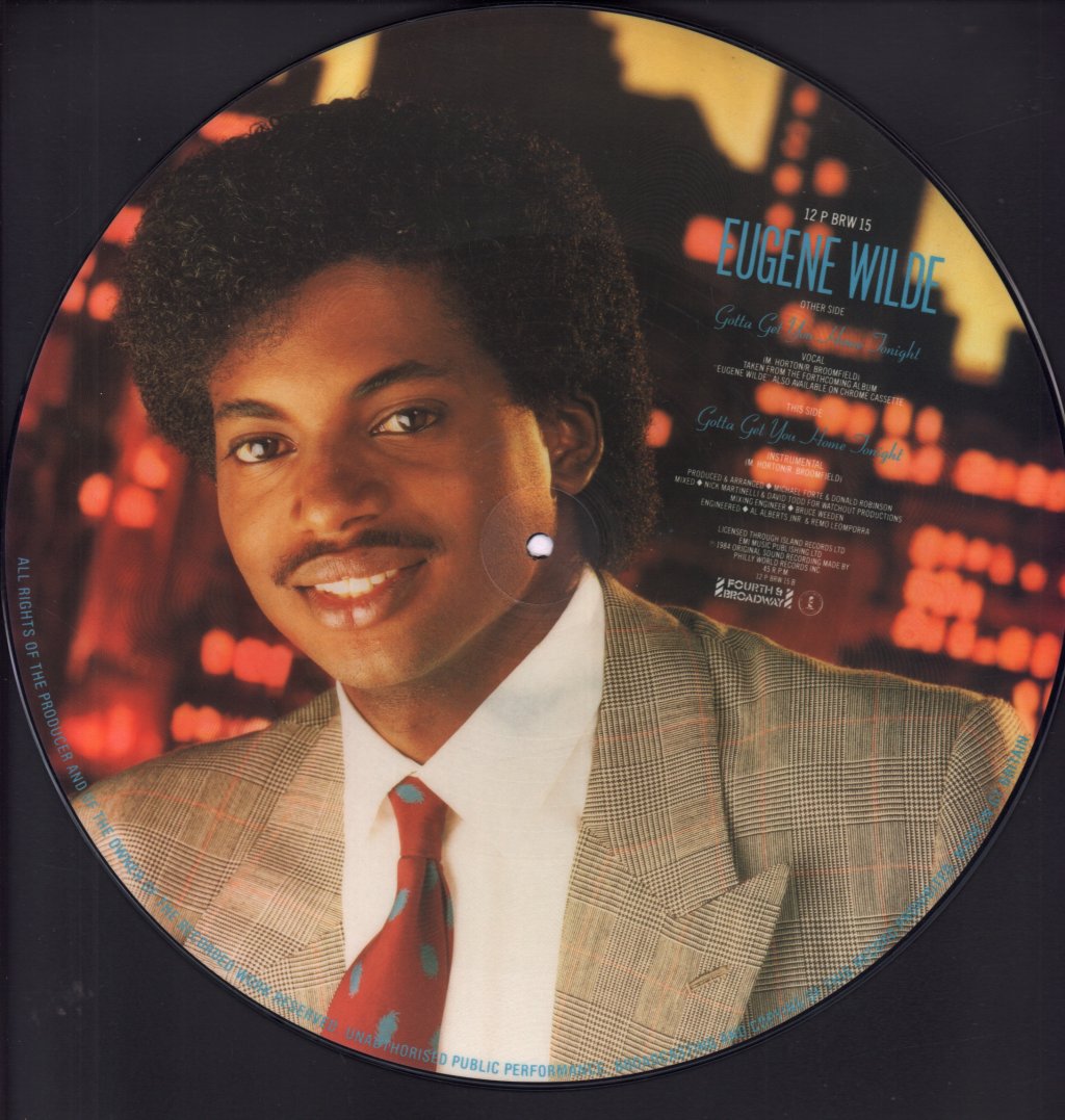 Eugene Wilde - Gotta Get You Home (Tonight) - 12 Inch