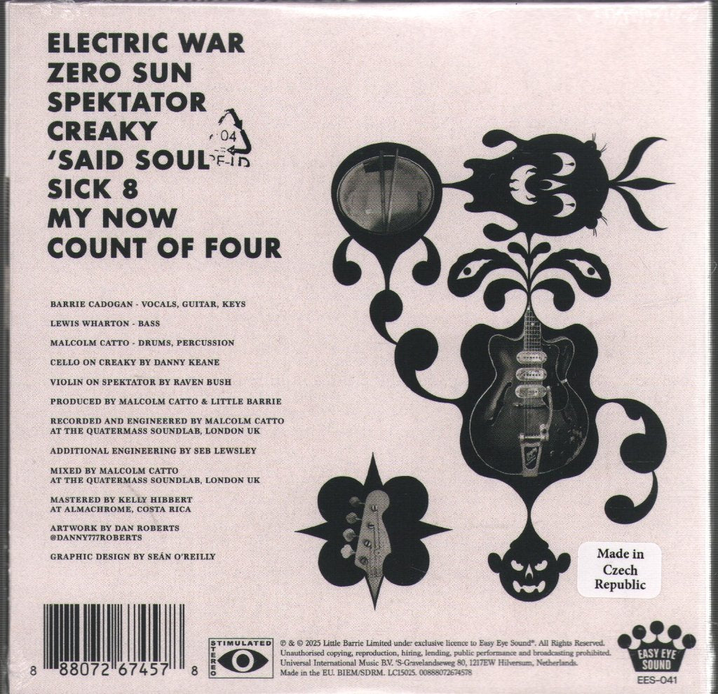 Little Barrie & Malcolm Catto - Electric War - Cd