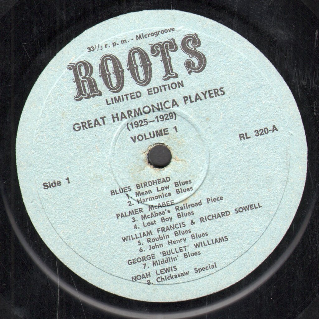 Various Artists - Great Harmonica Players Volume 1 - Lp