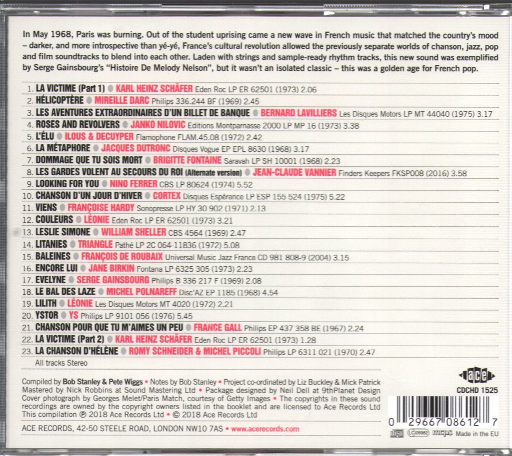 Bob Stanley & Pete Wiggs Present - Paris In The Spring - Cd