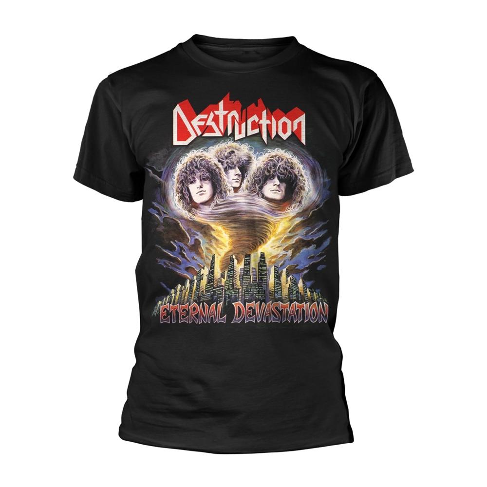 Destruction - Destruction T Shirt Eternal Devastation Band Logo Official Mens Black S - T Shirt