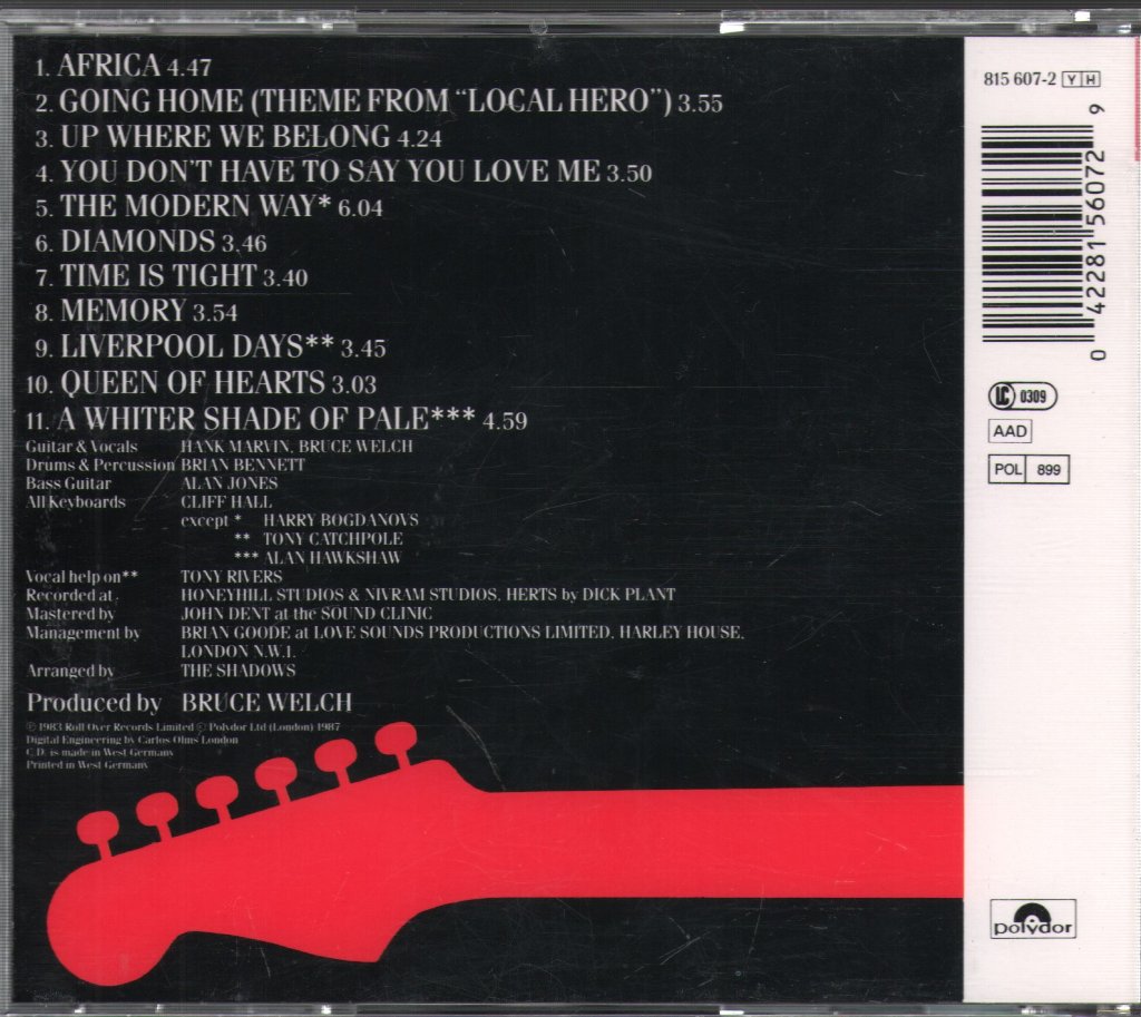 Shadows - XXV - Cd