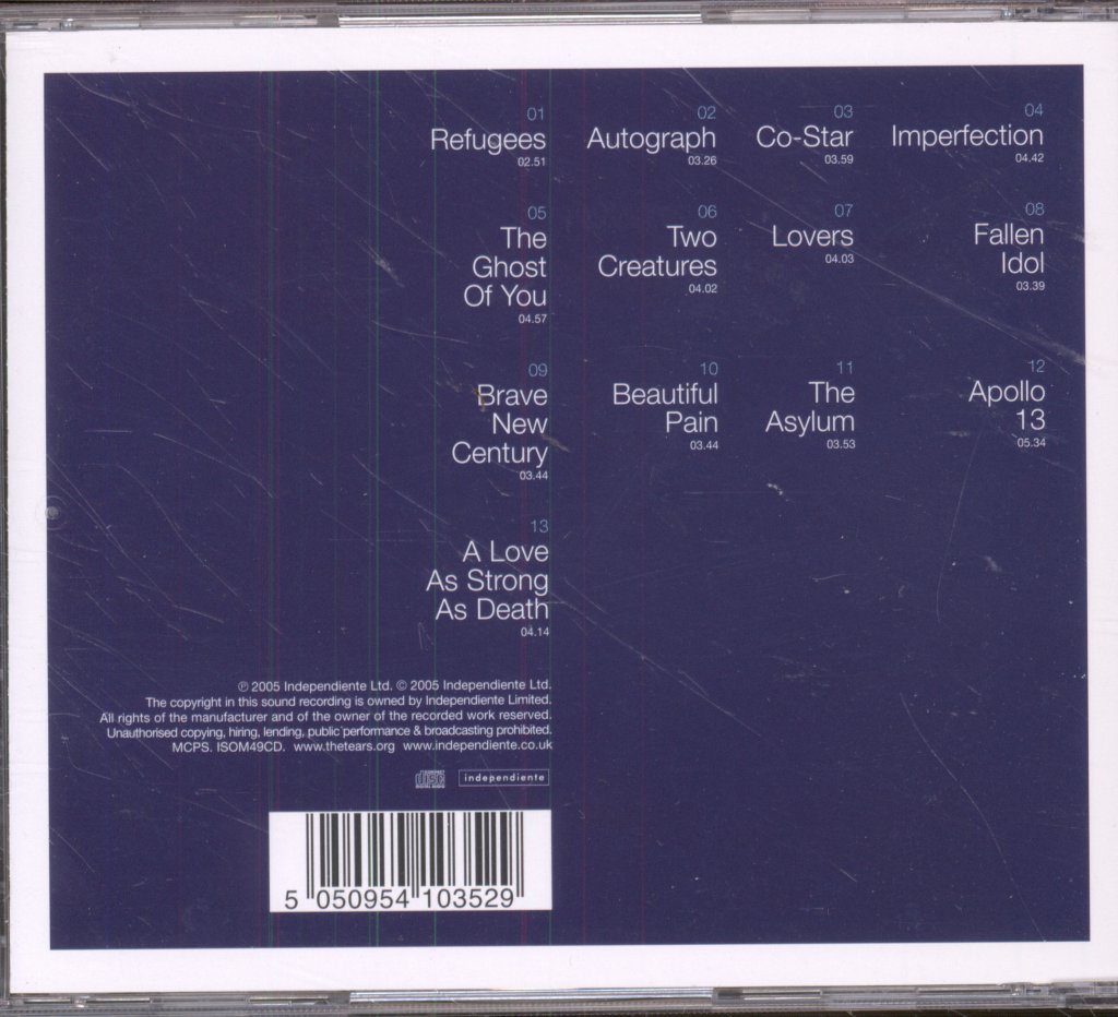 Tears - Here Come The Tears - Cd