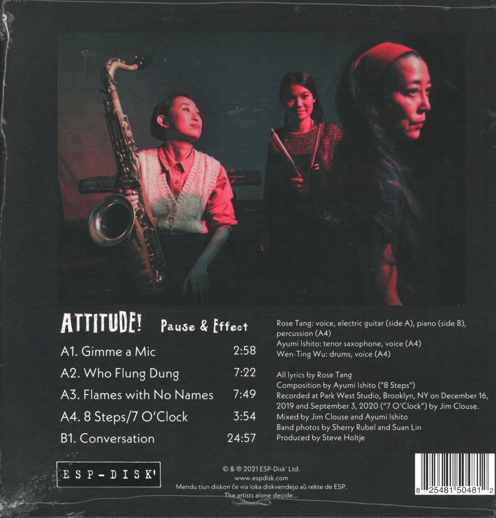 Attitude - Pause & Effect - Lp