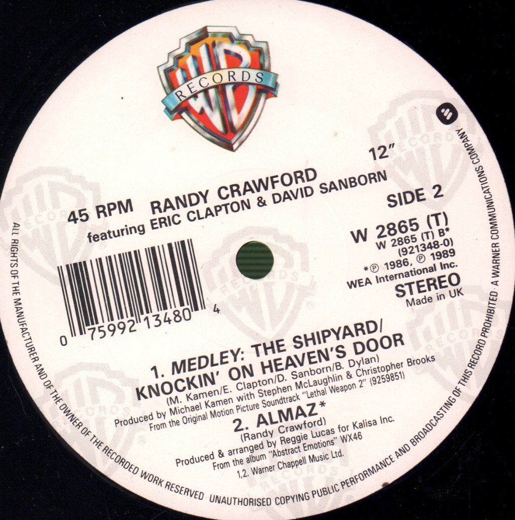 Randy Crawford - Knockin' On Heaven's Door - 12 Inch
