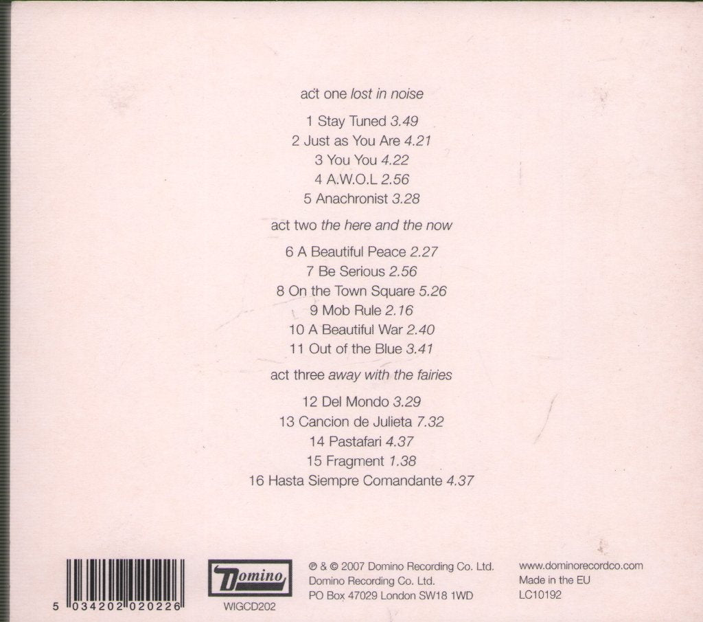 Robert Wyatt - Comicopera - Cd