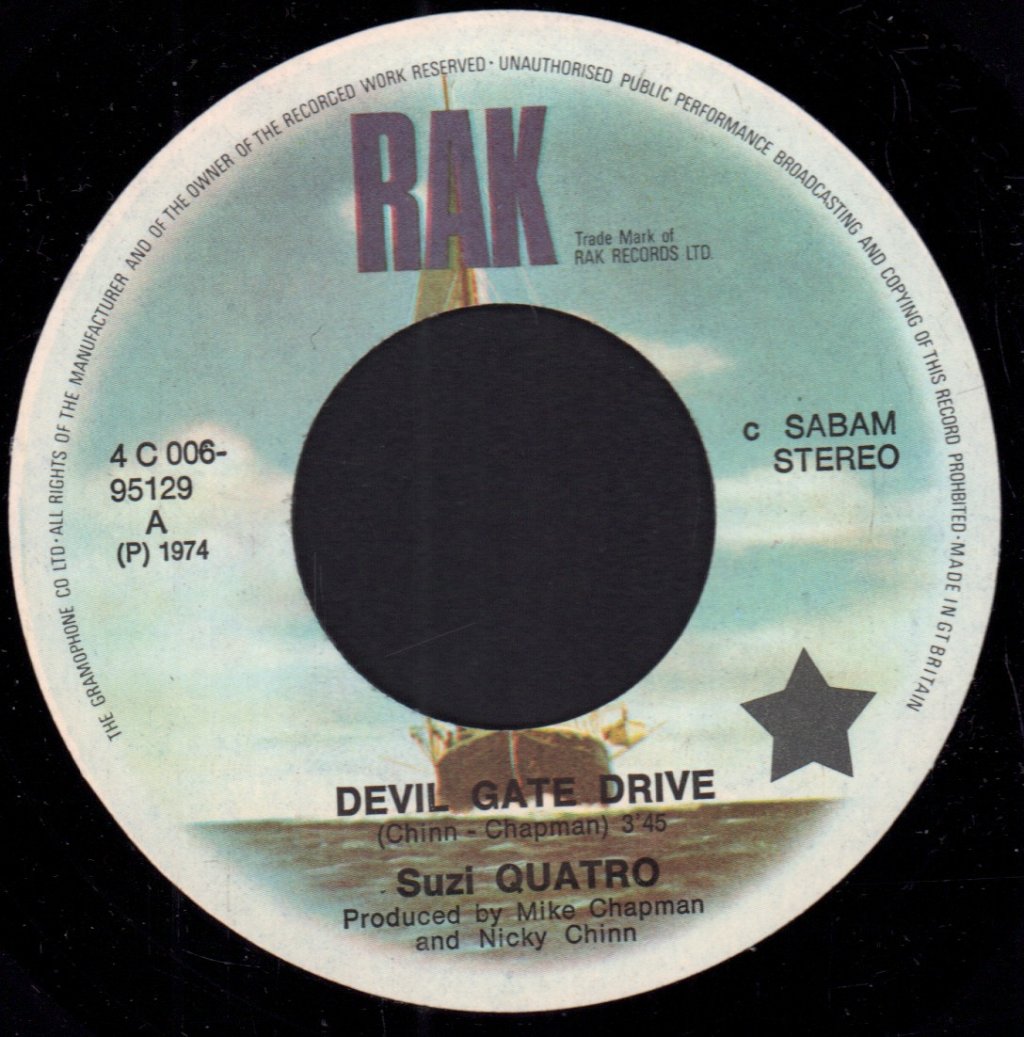 Suzi Quatro - Devil Gate Drive - 7 Inch