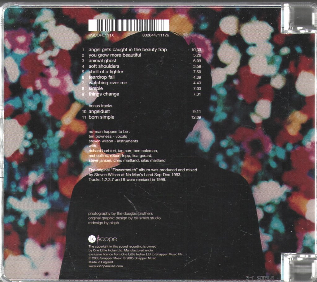 No-Man - Flowermouth - Cd