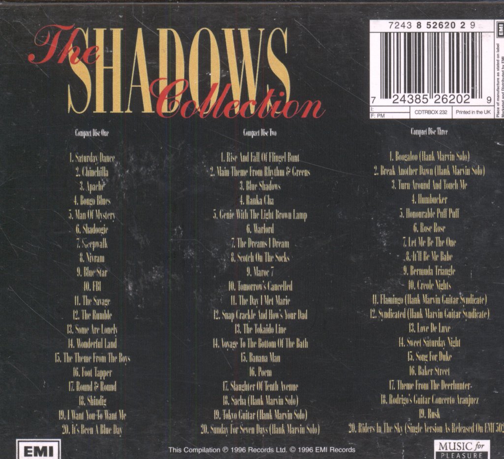 Shadows - Shadows Collection - Cd Set