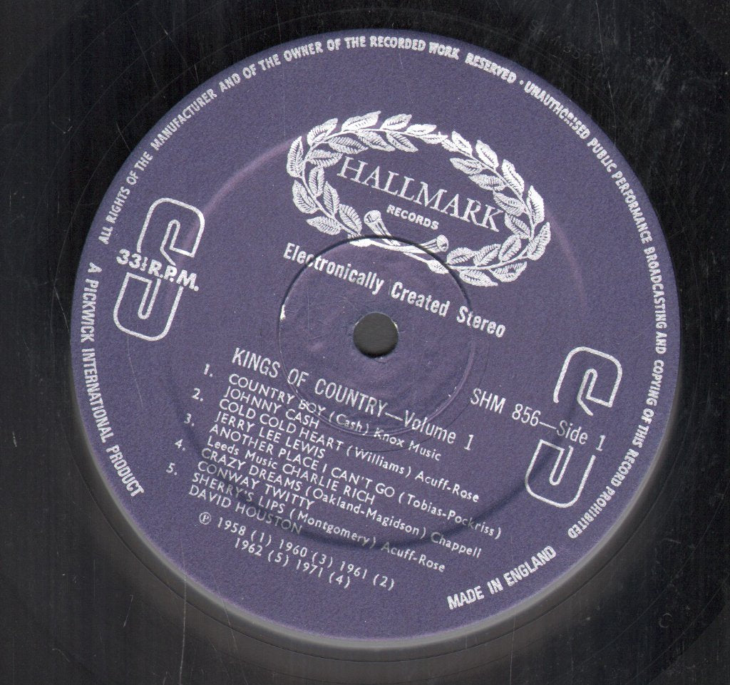 Various Artists - Kings Of Country Vol 1 - Lp