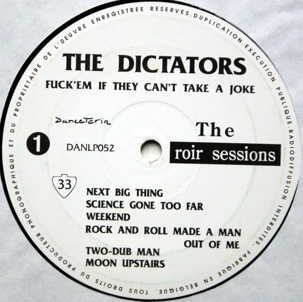 Dictators - Fuck 'Em If They Can't Take A Joke - Lp