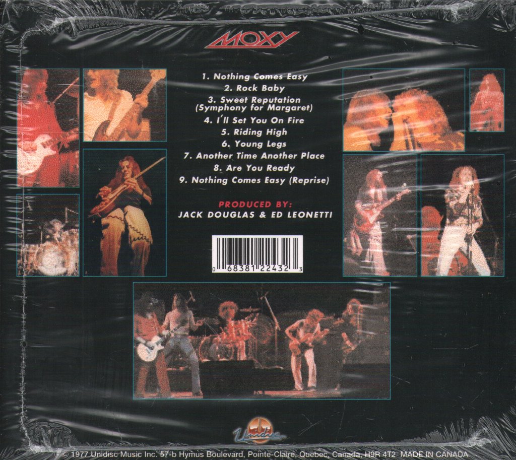 Moxy - Ridin' High - Cd