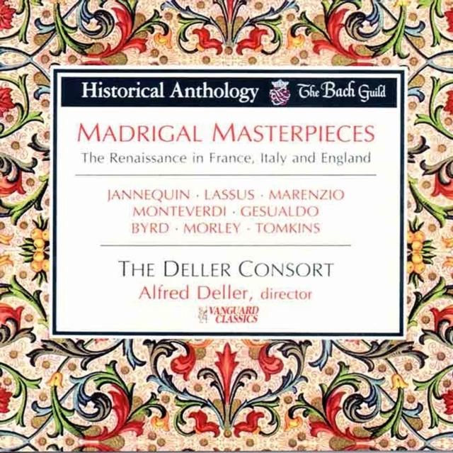 Deller Consort - Madrigal Masterpieces - Cd