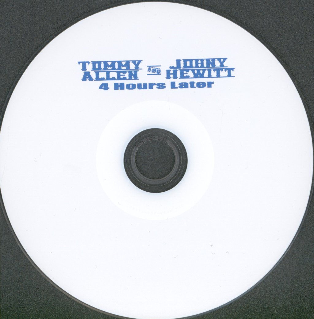 Tommy Allen And Johnny Hewitt - 4 Hours Later - Cd