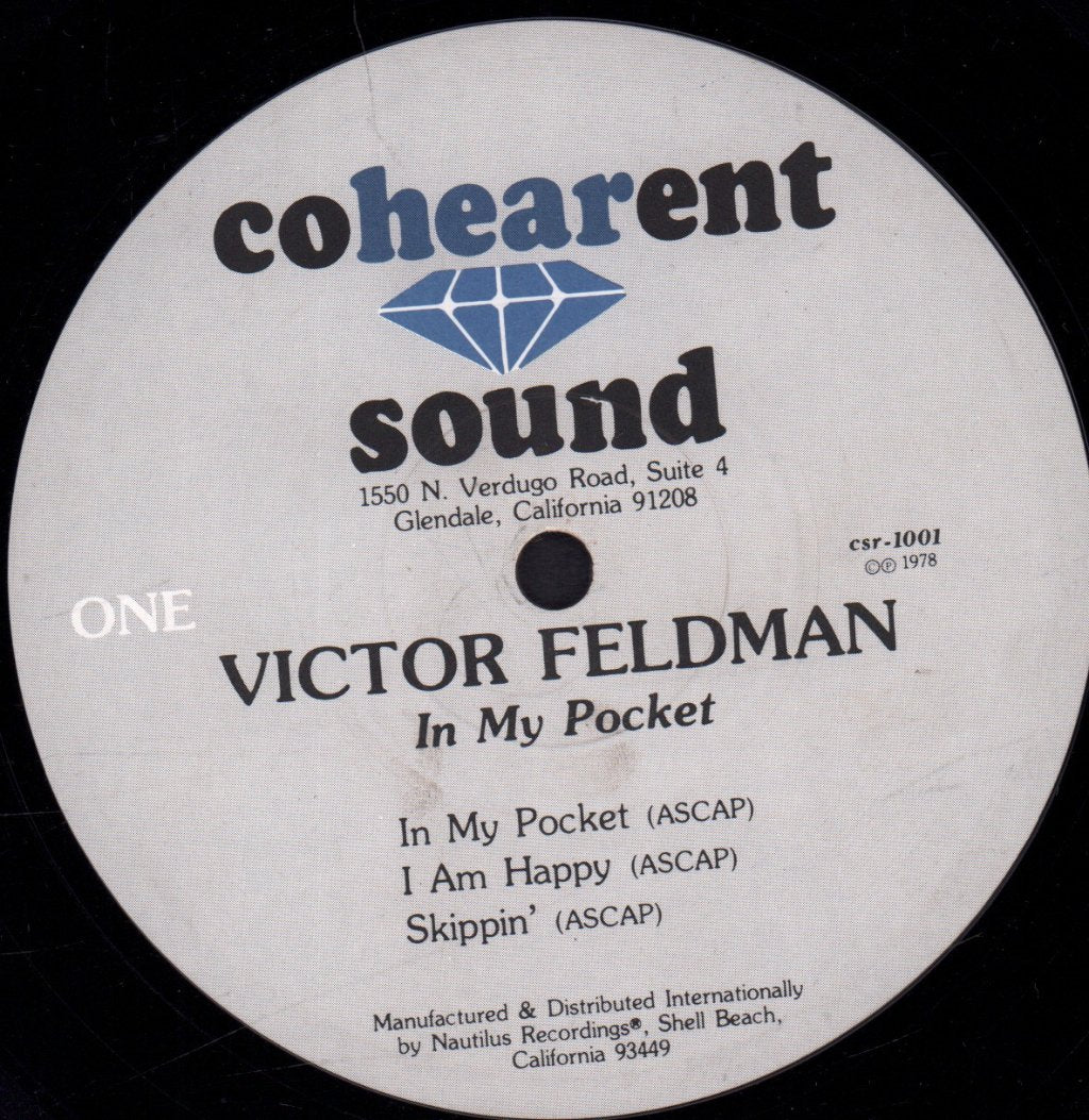 Victor Feldman - In My Pocket - Lp