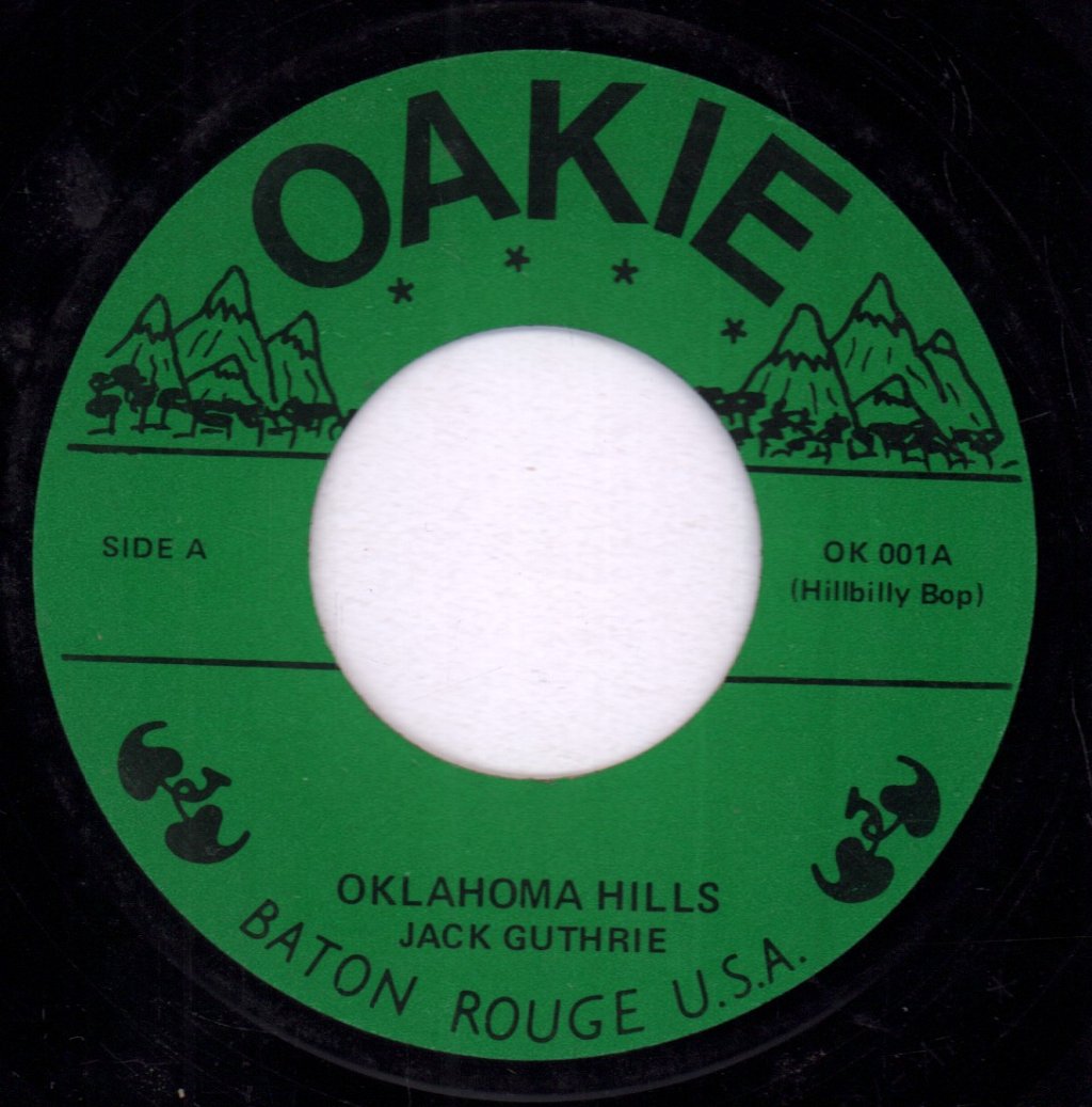 Jack Guthrie - Oklahoma Hills - 7 Inch