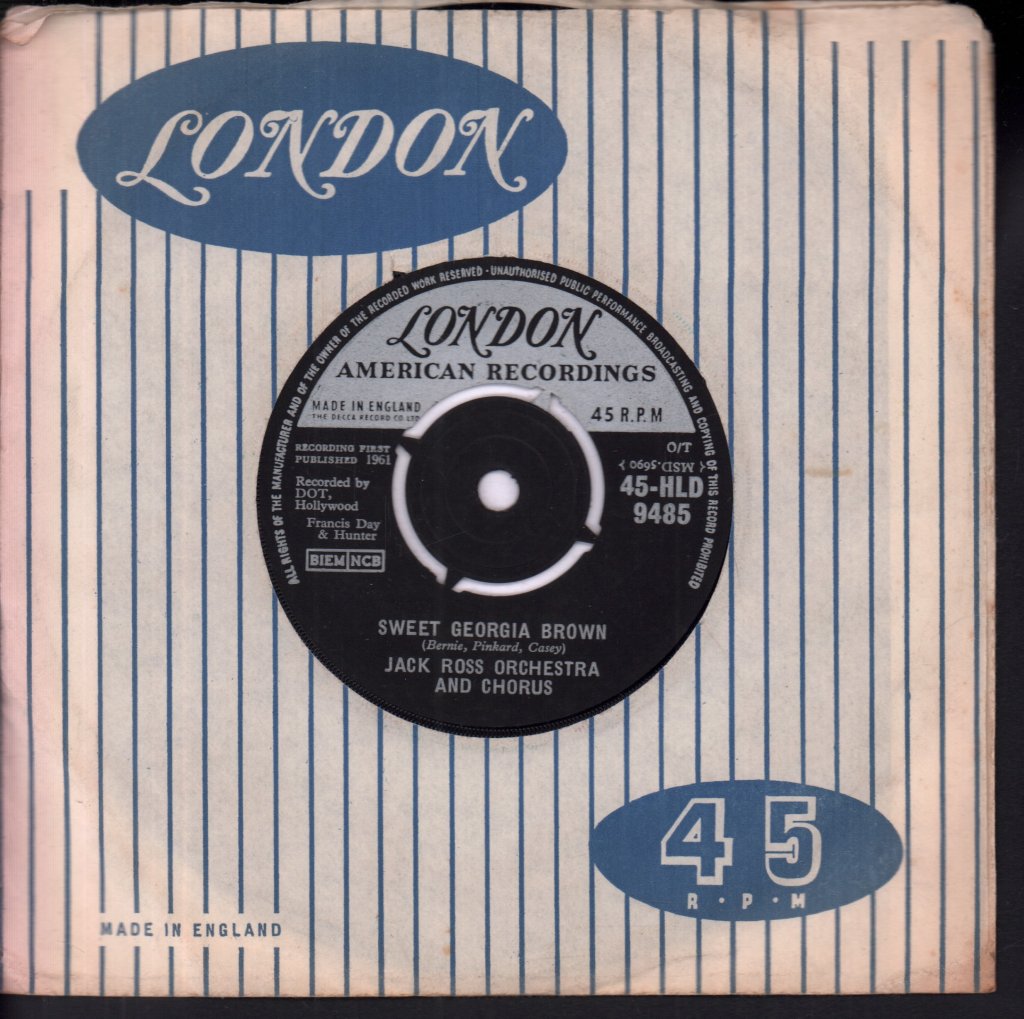 Jack Ross Orchestra And Chorus - Happy Jose (Ching-Ching) - 7 Inch