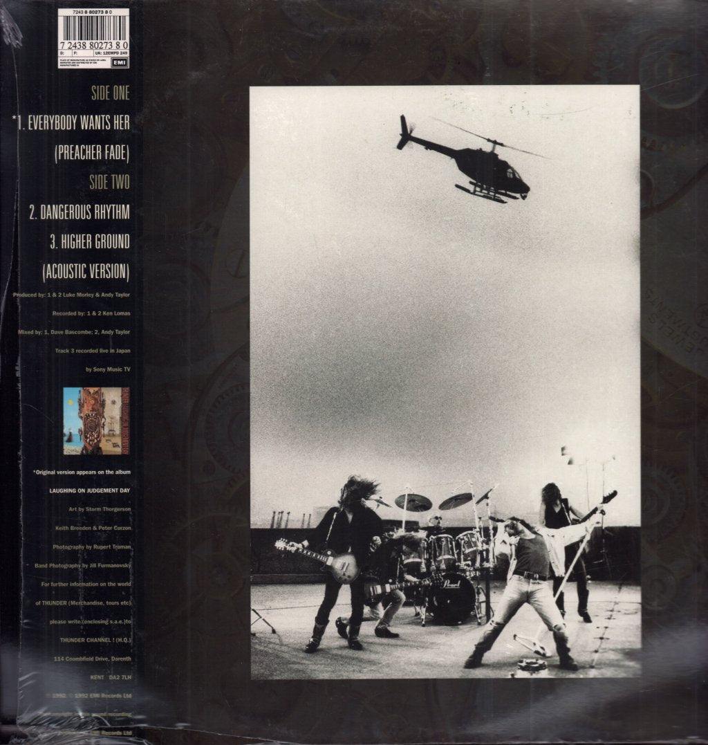 Thunder - Everybody Wants Her - 12 Inch