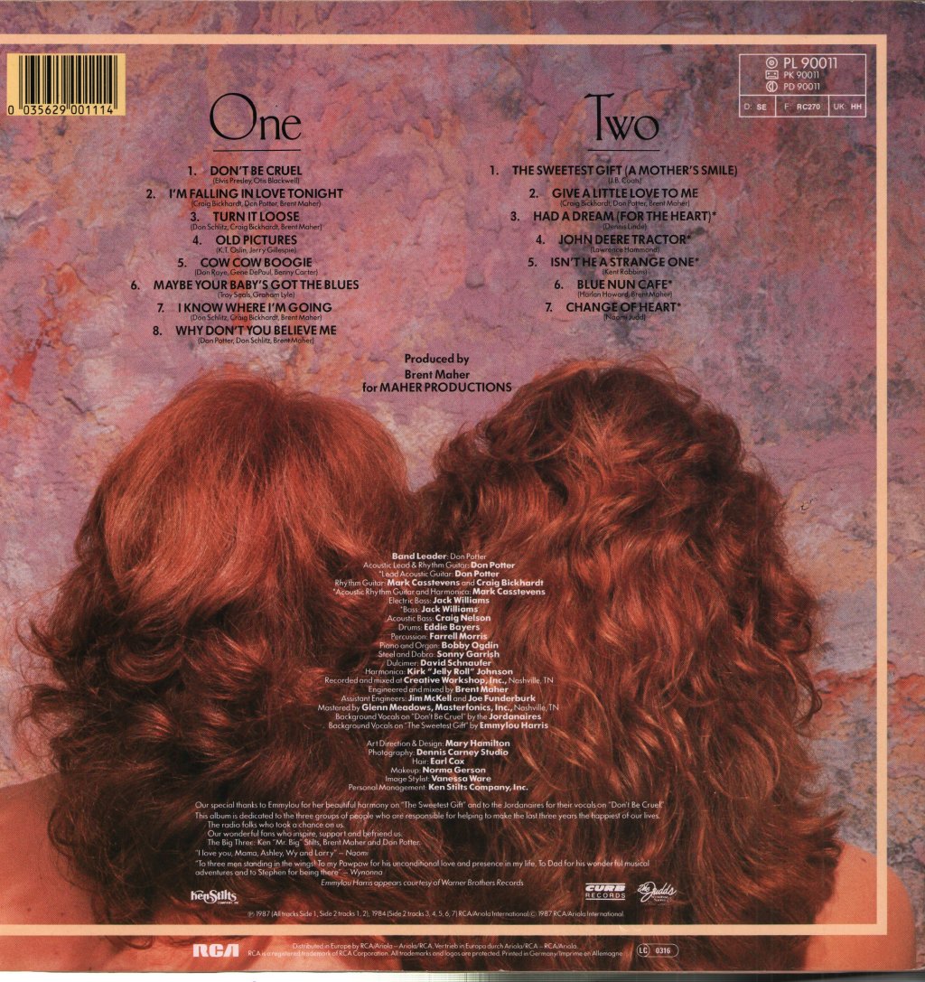Judds - Give A Little Love - Lp