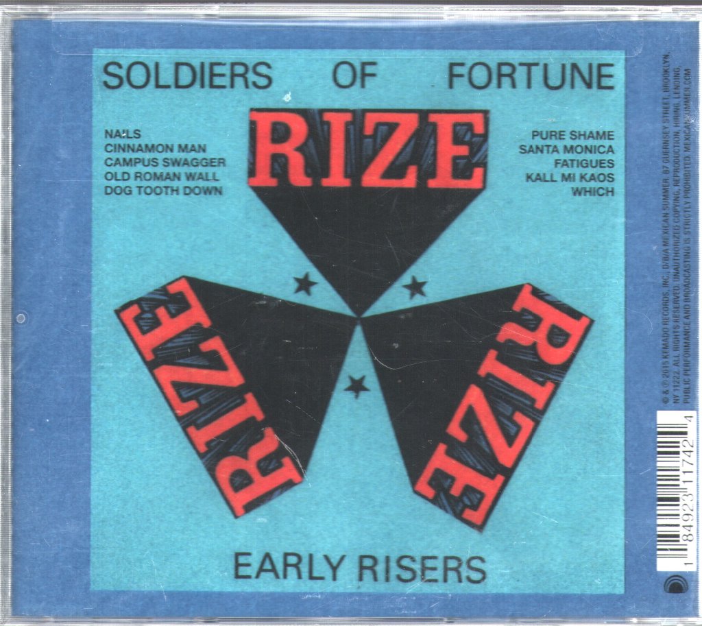 Soldiers Of Fortune - Early Risers - Cd