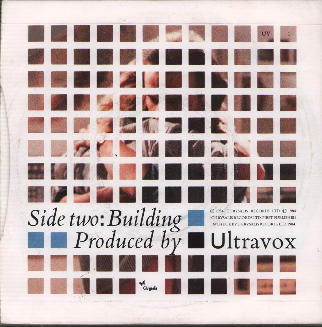 Ultravox - Dancing With Tears In My Eyes - 7 Inch