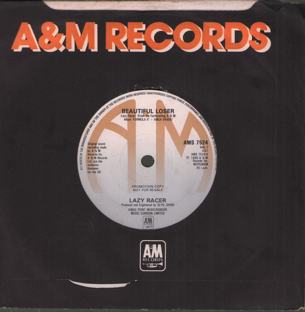 Lazy Racer - Jumpin' The Gun - 7 Inch