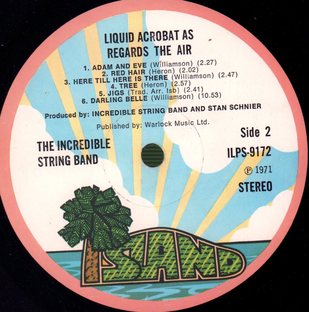 Incredible String Band - Liquid Acrobat As Regards The Air - Lp