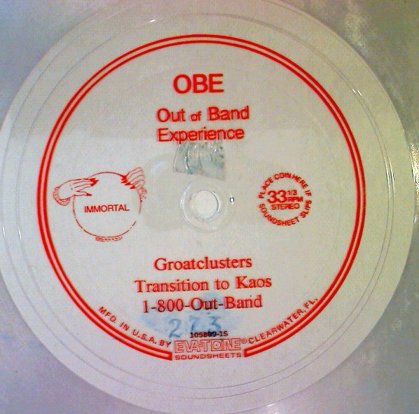 Out Of Band Experience - Groatclusters - 7 Inch