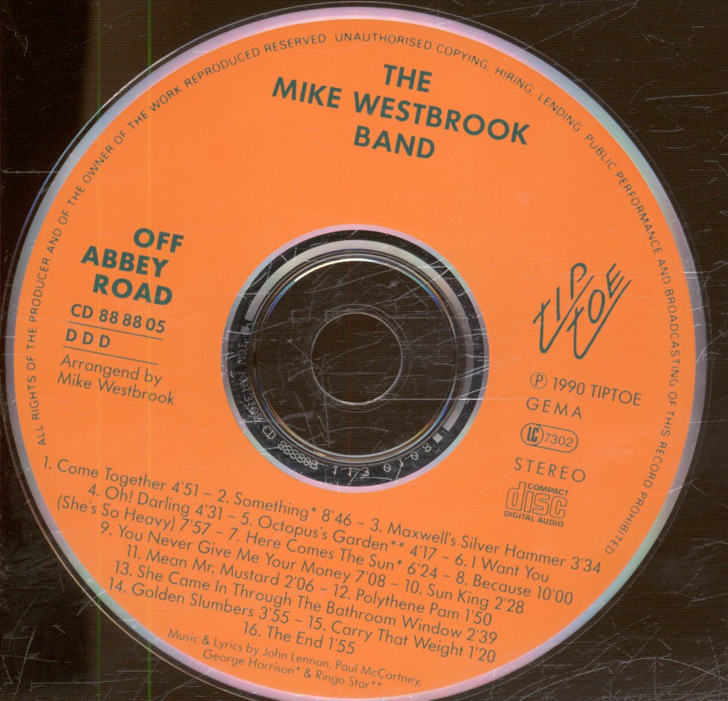 Mike Westbrook Band - Off Abbey Road - Cd