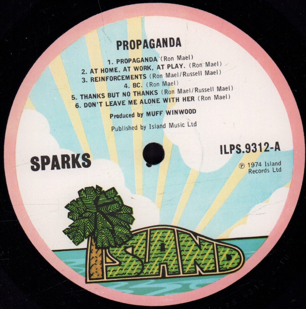 Sparks - Propaganda - Lp
