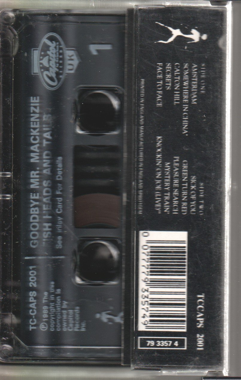 Goodbye Mr Mackenzie - Fish Heads And Tails - Cassette