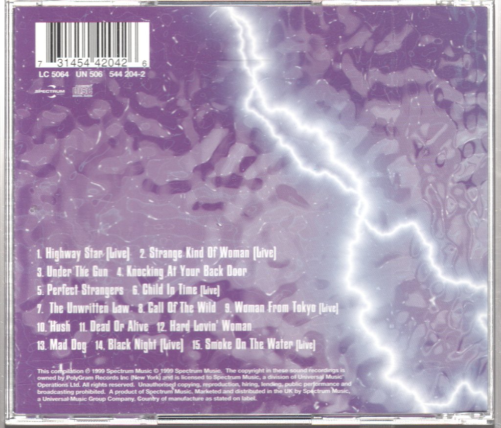 Deep Purple - Under The Gun - Cd