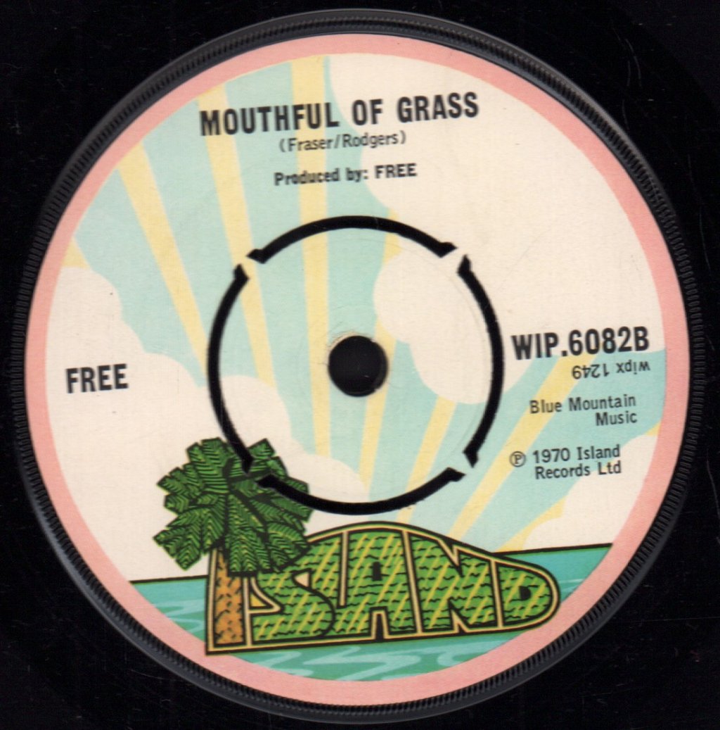 Free (Blues/Rock Group) - All Right Now - 7 Inch