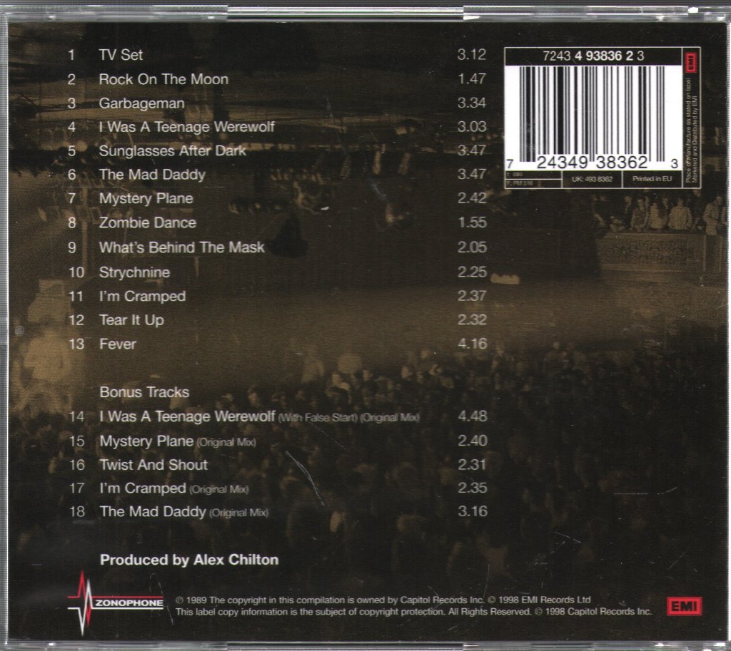 Cramps - Songs The Lord Taught Us - Cd