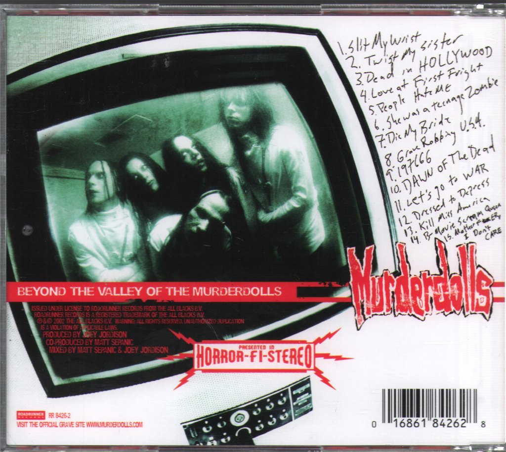 Murderdolls - Beyond The Valley Of The Murderdolls - Cd