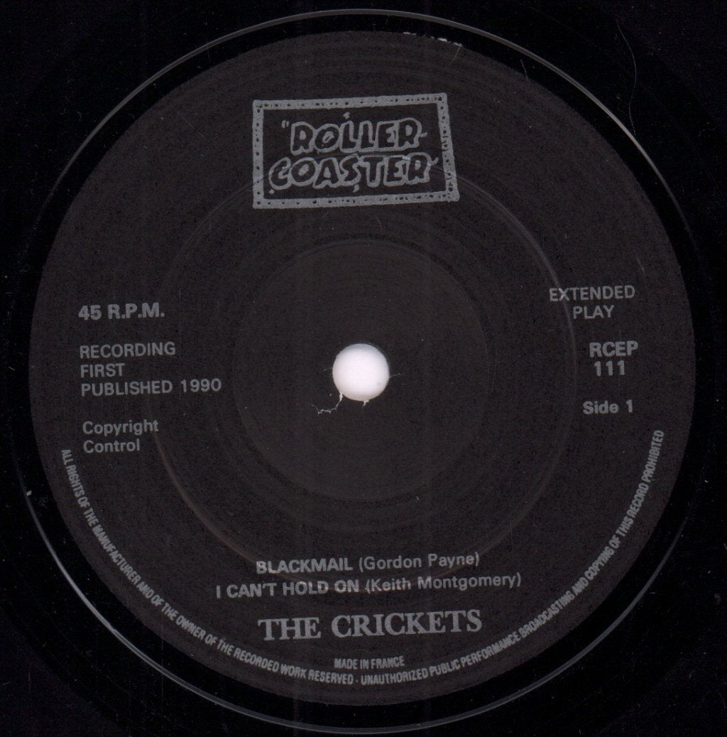 Crickets - Back Home In Tennessee - 7 Inch