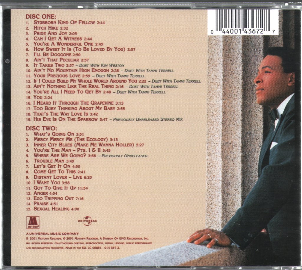 Marvin Gaye - Very Best Of - Double Cd