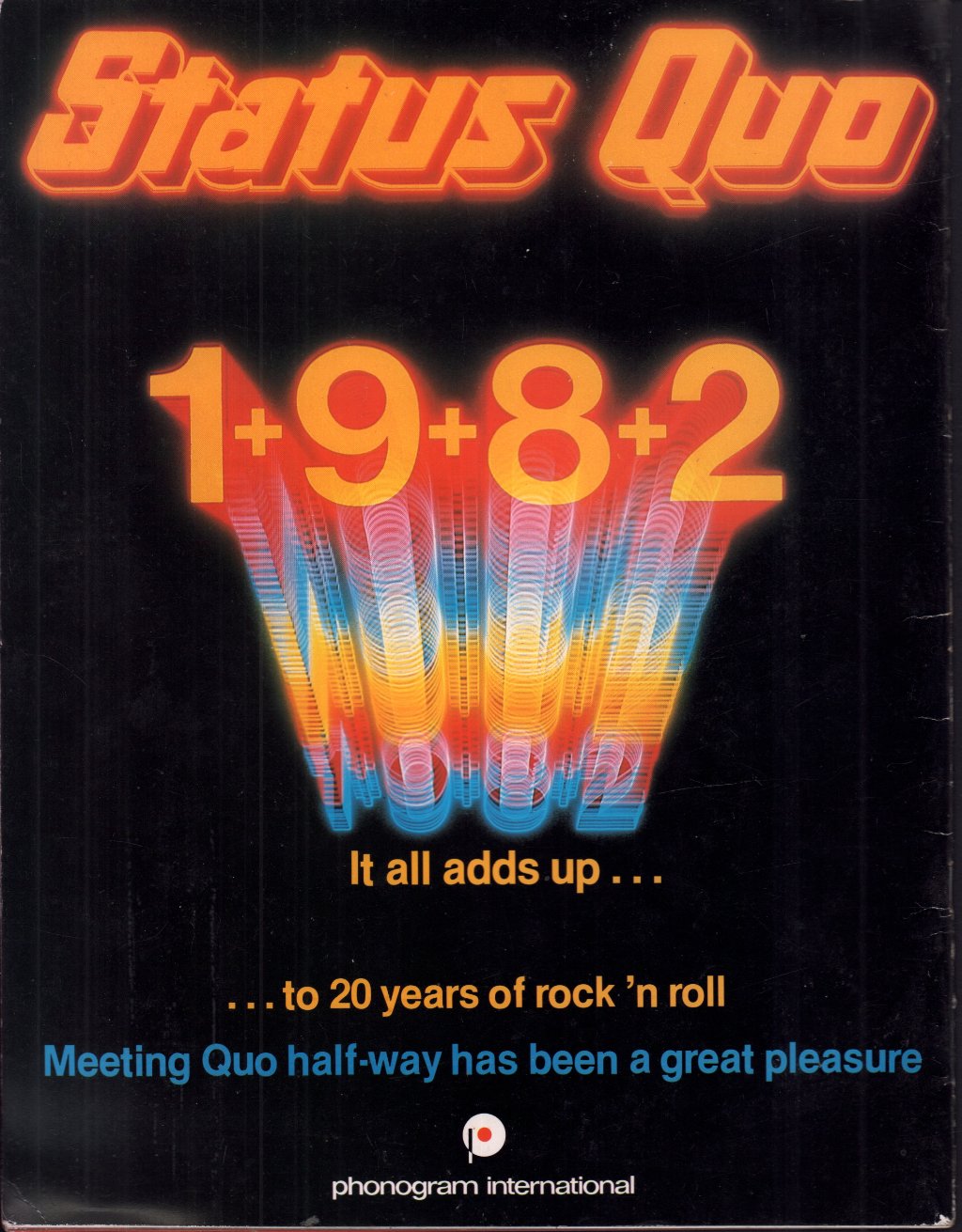 Status Quo - 1982 - Tour Programme