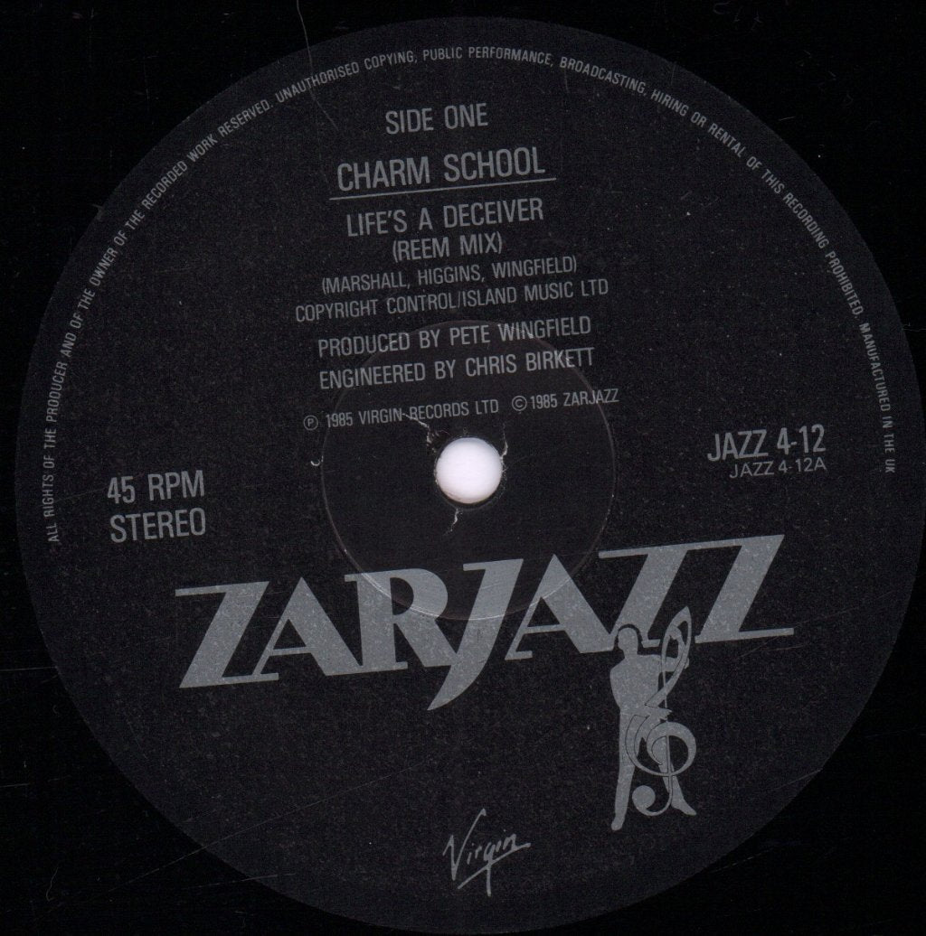 Charm School - Life's A Deceiver - 12 Inch