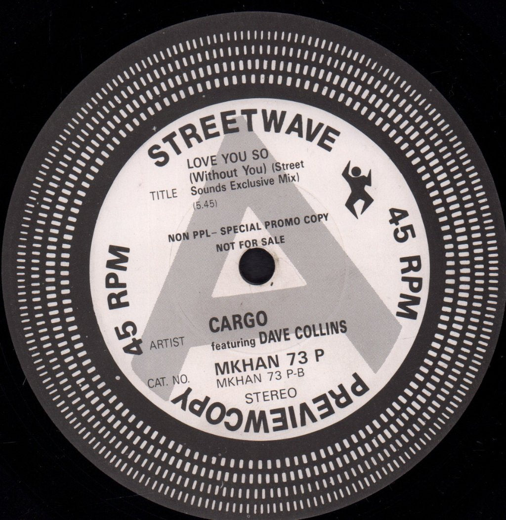 Cargo Featuring Dave Collins - Love You So - 12 Inch